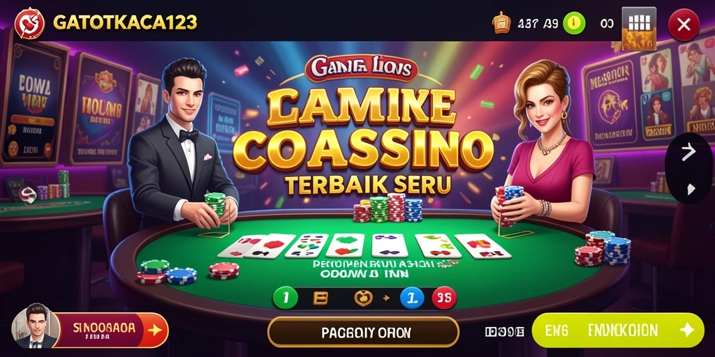Tampilan gameplay menarik dari GATOTKACA123 yang memukau.