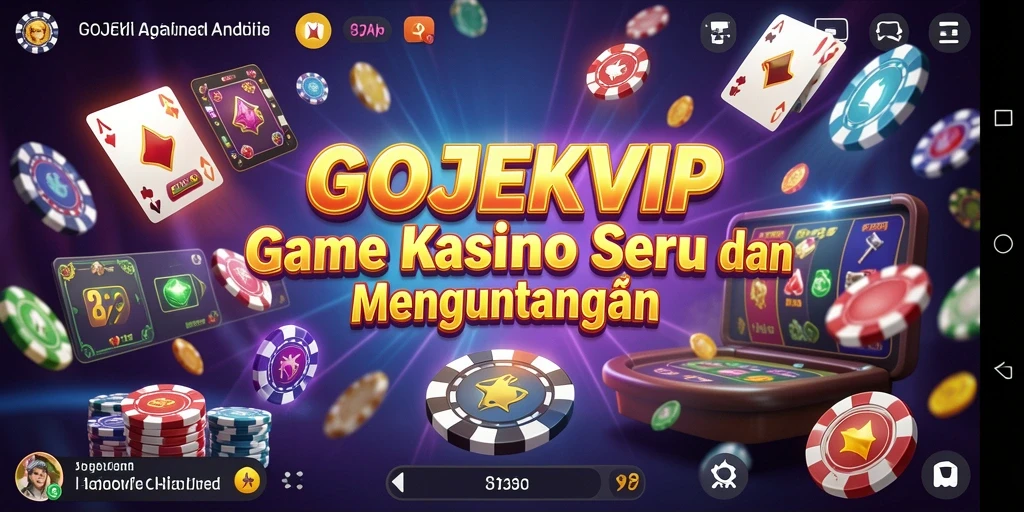 Screenshot gameplay Kasino GOJEKVIP yang mendebarkan.
