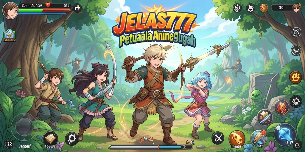 Gameplay seru dan karakter Anime ikonik di JELAS777.