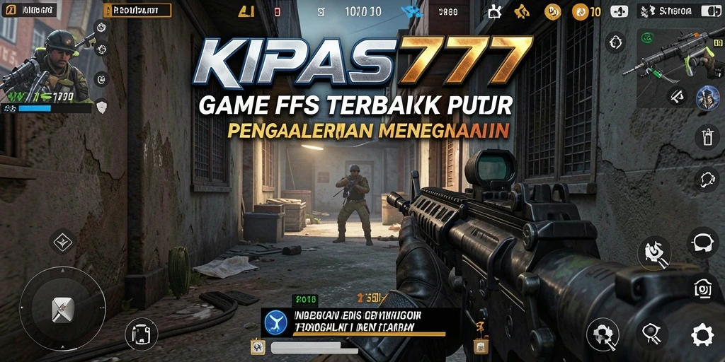 Tangkapan layar utama KIPAS777 menampilkan aksi tembak-menembak yang menegangkan.