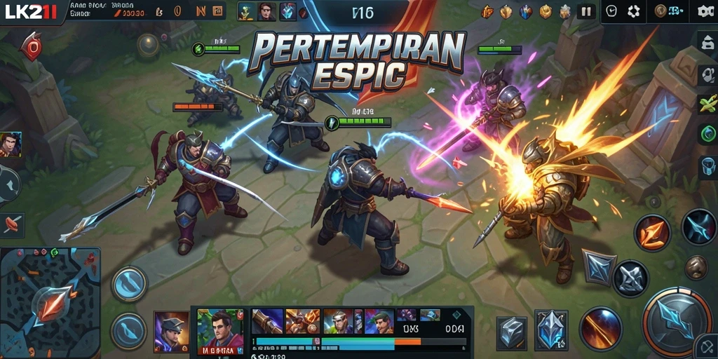 Tampilan gameplay LK21 yang seru dan mendebarkan.