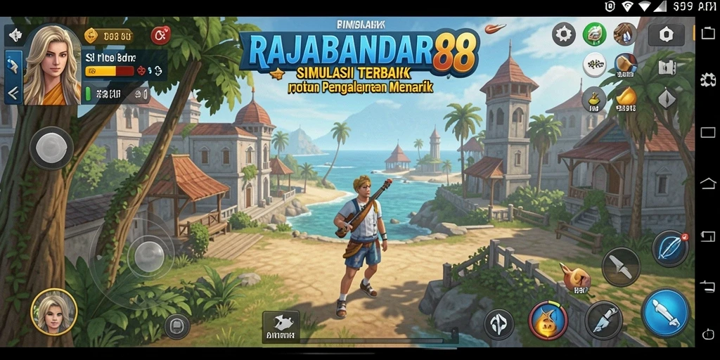 Tampilan gameplay <strong>RAJABANDAR88</strong> yang menarik dan interaktif.