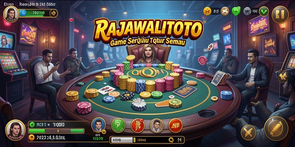 Screenshot gameplay QiuQiu yang menarik dan dinamis.