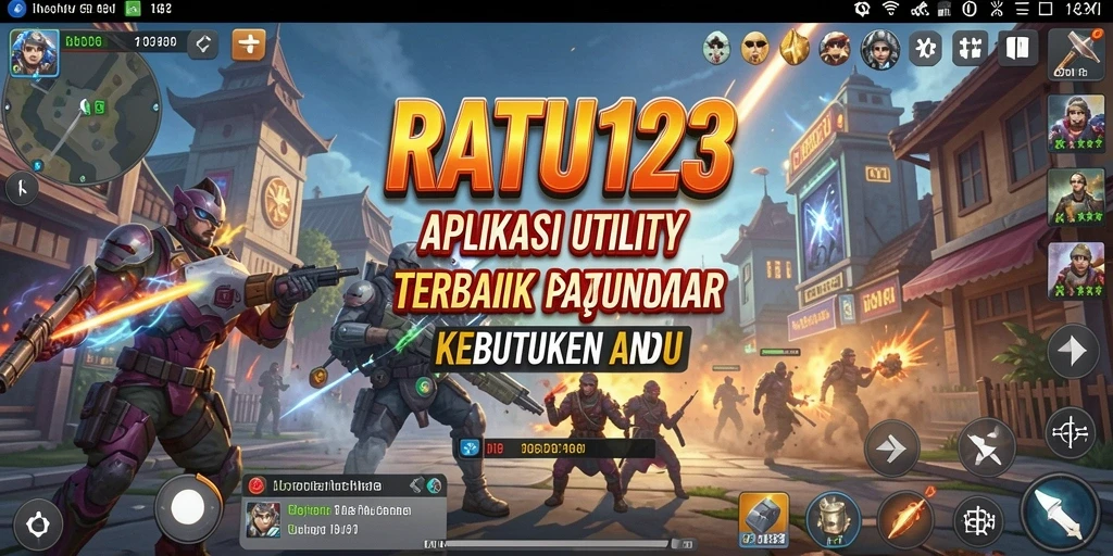 Tampilan antarmuka yang ramah pengguna dari RATU123.
