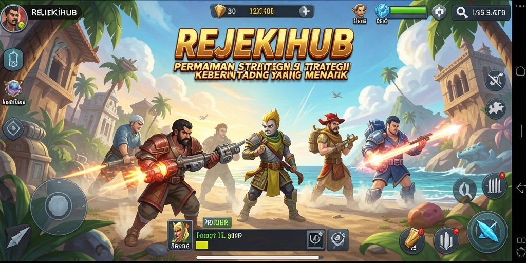 Tampilan gameplay REJEKIHUB yang menarik dan dinamis.