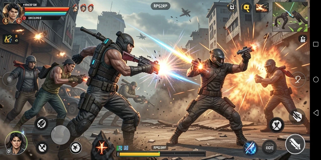 Gameplay RP62RP yang penuh aksi dan tantangan.